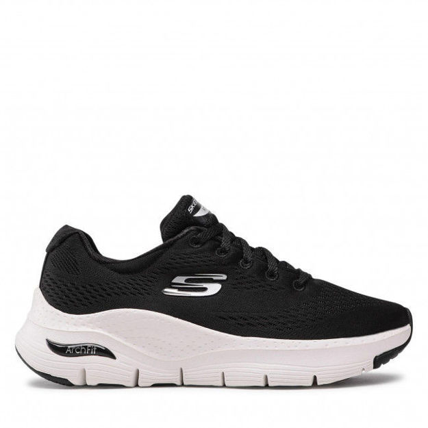 Slika Ženske patike SKECHERS  ARCH FIT BLACK MESH