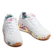 Slika Ženske patike SKECHERS UNO LOVING LOVE white durabuck/multi colored