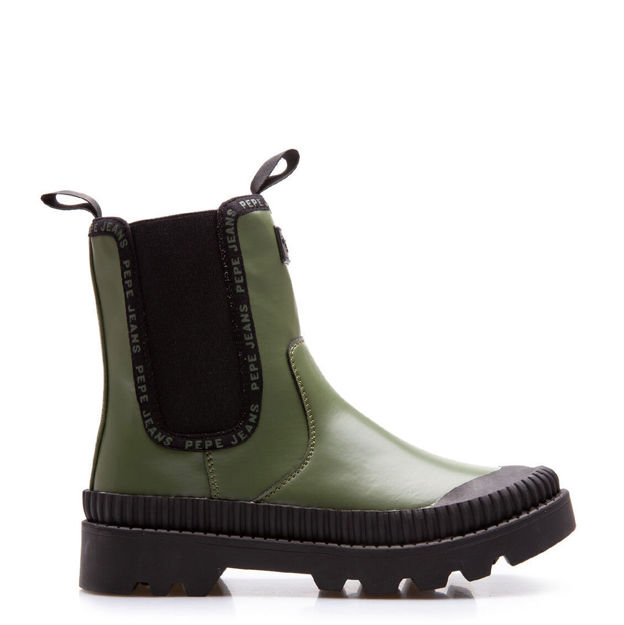 Slika Ženske polučizme Pepe Jeans Gum Chelsea regent green