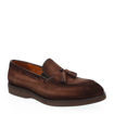 Slika Muške cipele Hanox 1001 brown hand painted