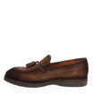 Slika Muške cipele Hanox 1001 brown hand painted
