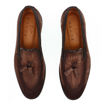 Slika Muške cipele Hanox 1001 brown hand painted