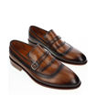 Slika Muške cipele Hanox 3010 brown hand painted