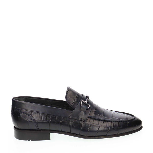 Slika Muške cipele Hanox 4-1 navy croco
