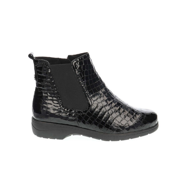 Slika Ženske polučizme Caprice 25355 black nappa