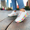 Slika Ženske patike Skechers Uno Lite - Exuberant white