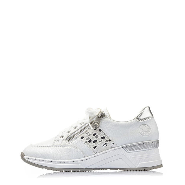 Slika Ženske patike Rieker N4322 white