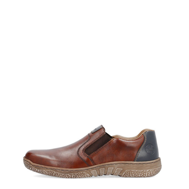 Slika Muške mokasine Rieker 03552 brown