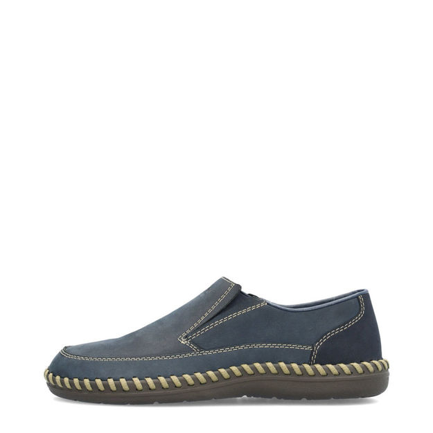 Slika Muške mokasine Rieker B2454 navy
