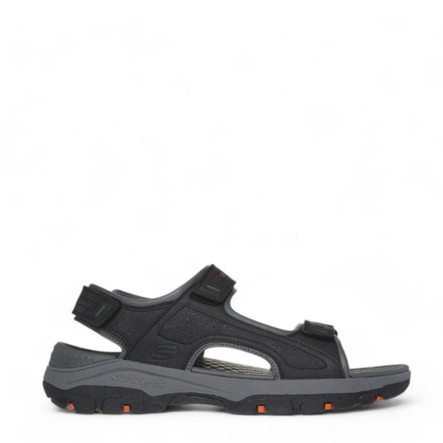 Slika Muške sandale Skechers Relaxed Fit: Tresmen - Garo black