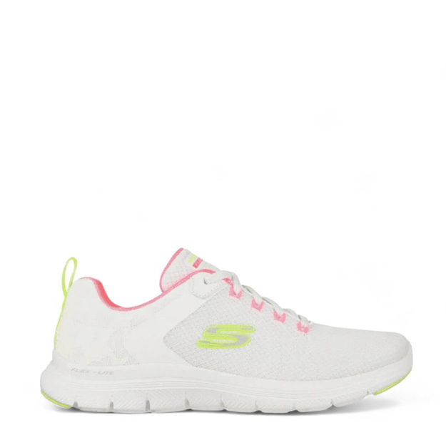 Slika Ženske patike SKECHERS FLEX APPEAL 4.0 white