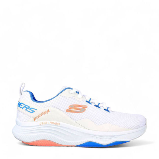 Slika Ženske patike SKECHERS D'LUX FITNESS white