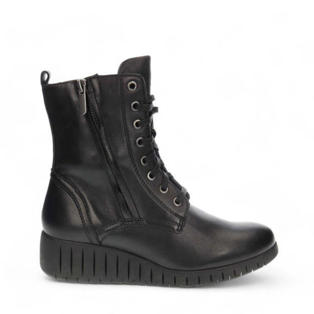 Slika Ženske polučizme Marco Tozzi 25235 black antic