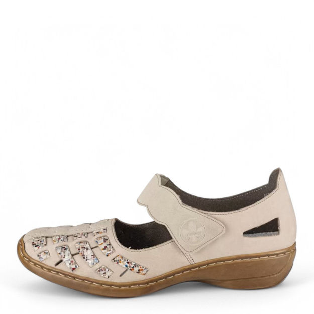 Slika Ženske cipele Rieker 41369 beige