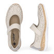 Slika Ženske baletanke Rieker N4299 beige